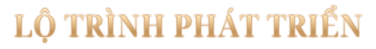 LỘ TRÌNH PHÁT TRIỂN